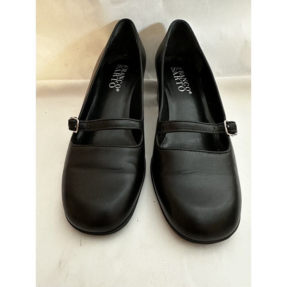Women’s Franco Sarto Black Pump 2” Heels Shoe - Size 7.5 Dressy Casual Classy